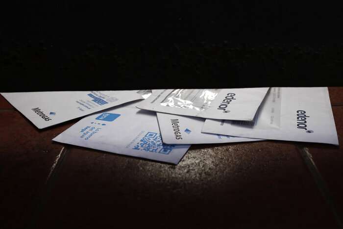 20220831 Boletas Edenor, Aysa Y Metrogas Foto: Carolina Camps