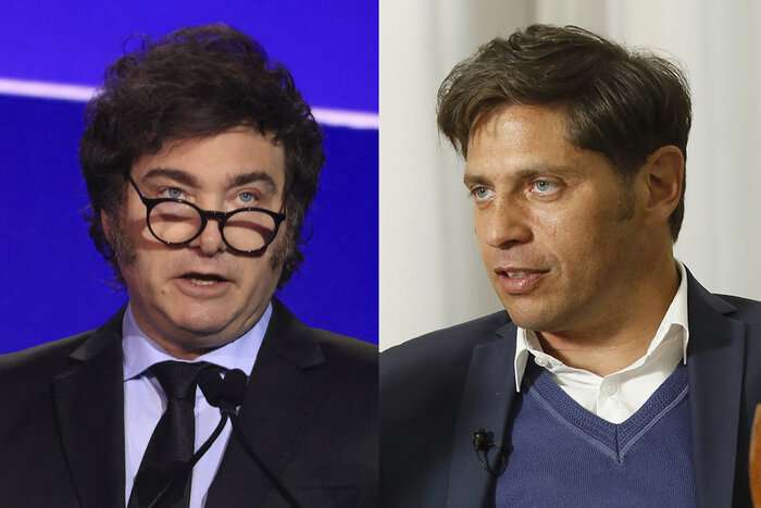 Milei Sanchez Diptico