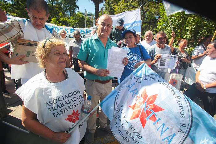 Marcha por los jubilados