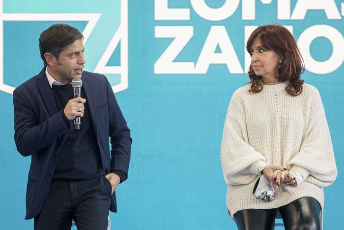 Cristina y kicillof