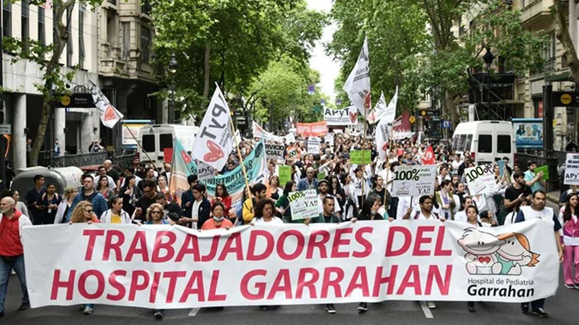 Trabajadores del garrahan