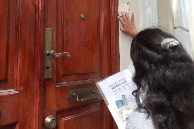 Chascomus separa pierta a puerta