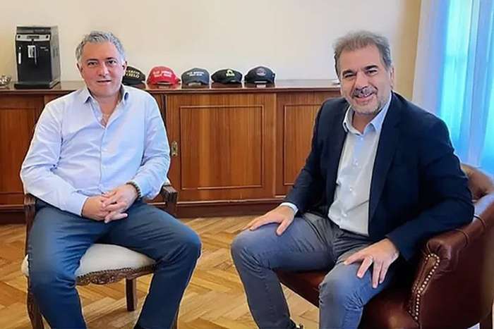 Pareja se reunió con ritondo