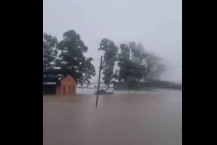 Temporal e inundaciones en el amba