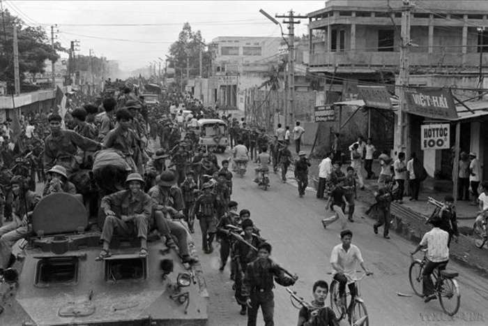 Vietnam del norte en saigón