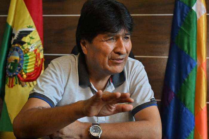 A a evo morales
