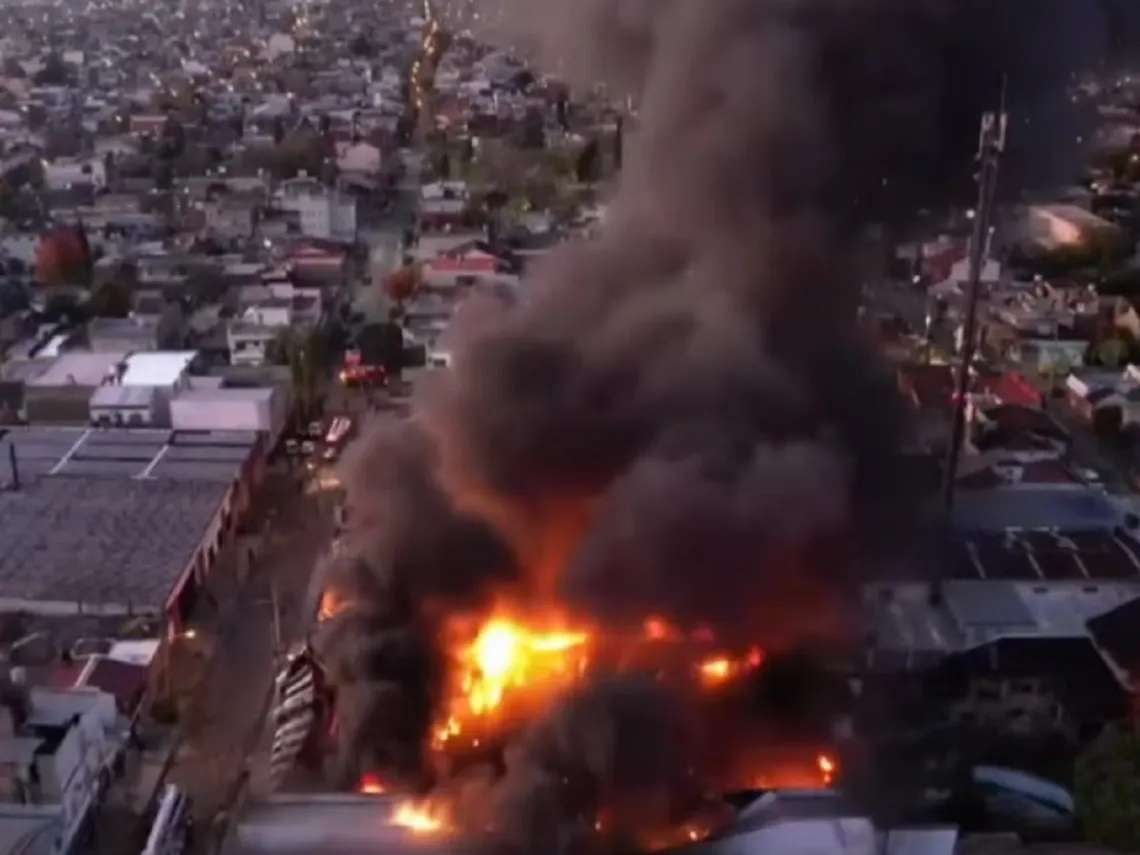 Incendio lomas del mirador