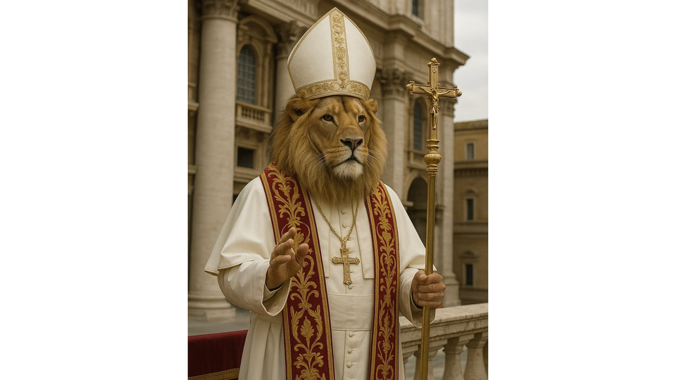 Javier milei festejó el nombre elegido por el nuevo papa 681d302042305.jpeg