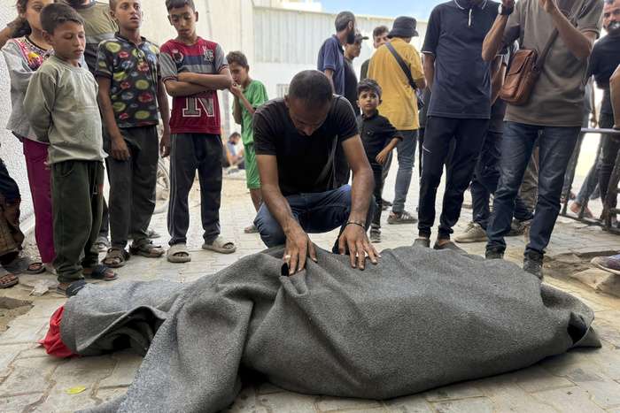 150 palestinos muertos