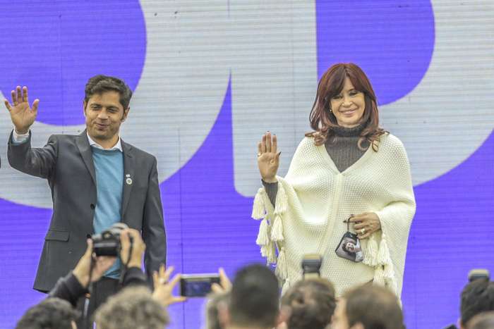 Cristina kirchner y axel kicillof