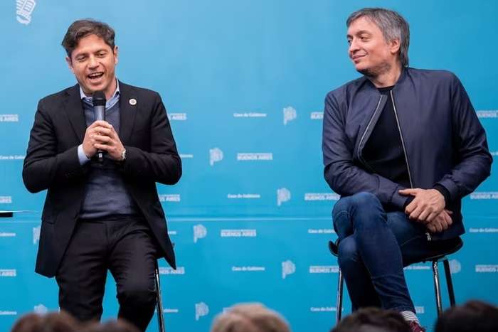 Máximo kirchner, axel kicillof y sergio massa