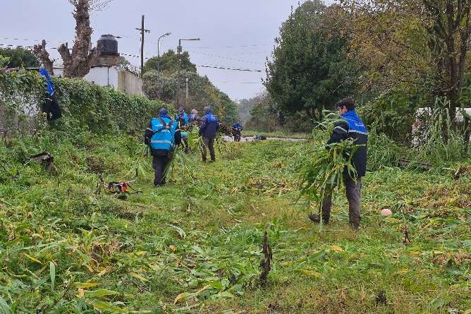 Saneamiento en voas ferreas