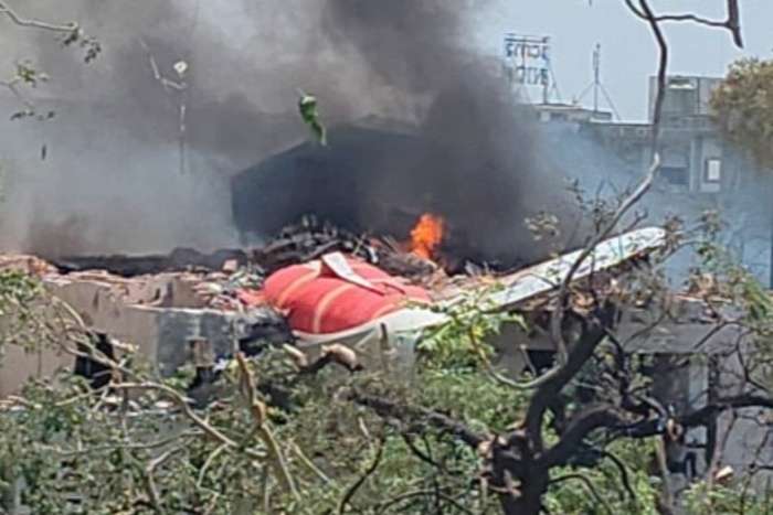 Tragedia aérea en india