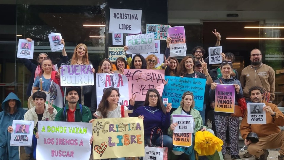 Desde méxico a suiza, el grito «cristina libre» se multiplica en el exterior 68548f295733b.jpeg