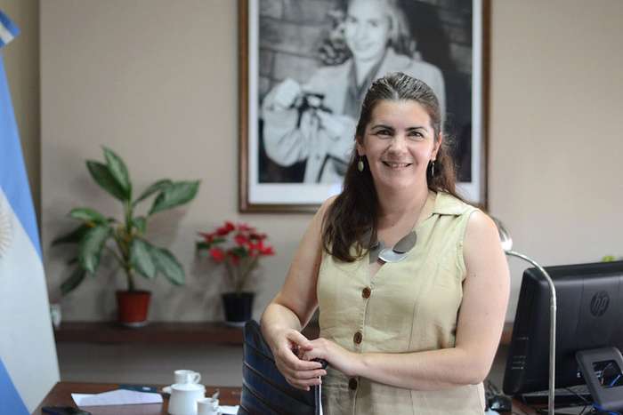 La intendenta mariel fernández