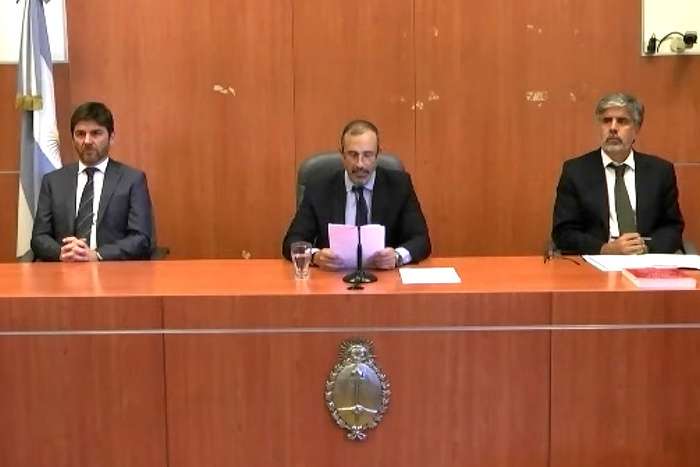 Los jueces del tof 2 rodrigo giménez uriburu, jorge gorini y andrés basso