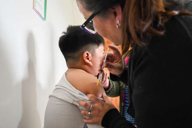 Vacunacion itirenante