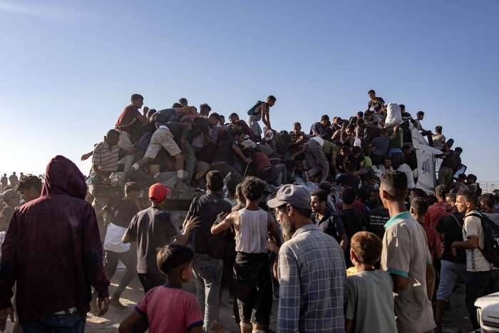 Ayuda humanitaria en gaza