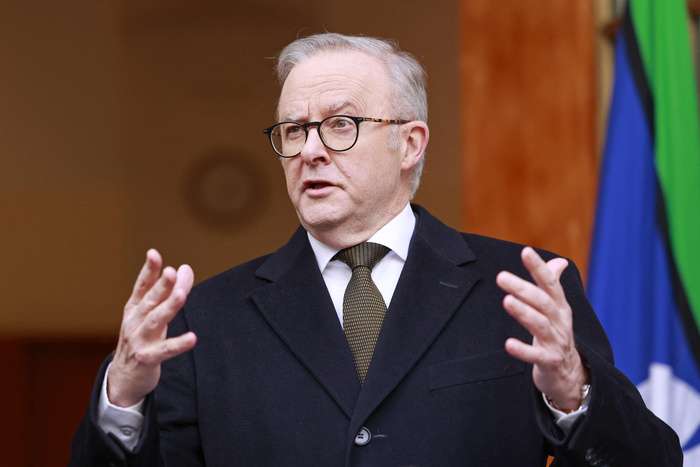 Primer ministro de australia, anthony albanese.