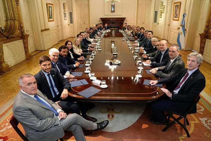 La reunión con los gobernadores