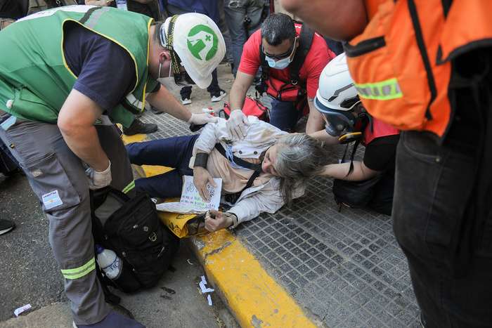 Marcha de los jubilados