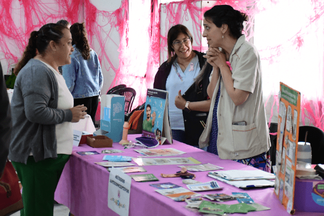 Salud de la mujer en la noria