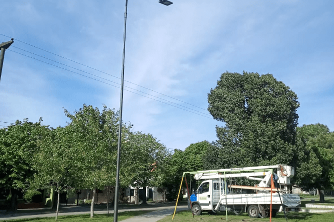Trabajo alumbrado publico