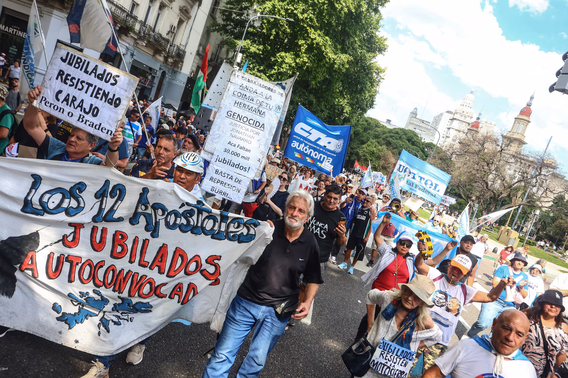 Movilización al Congreso