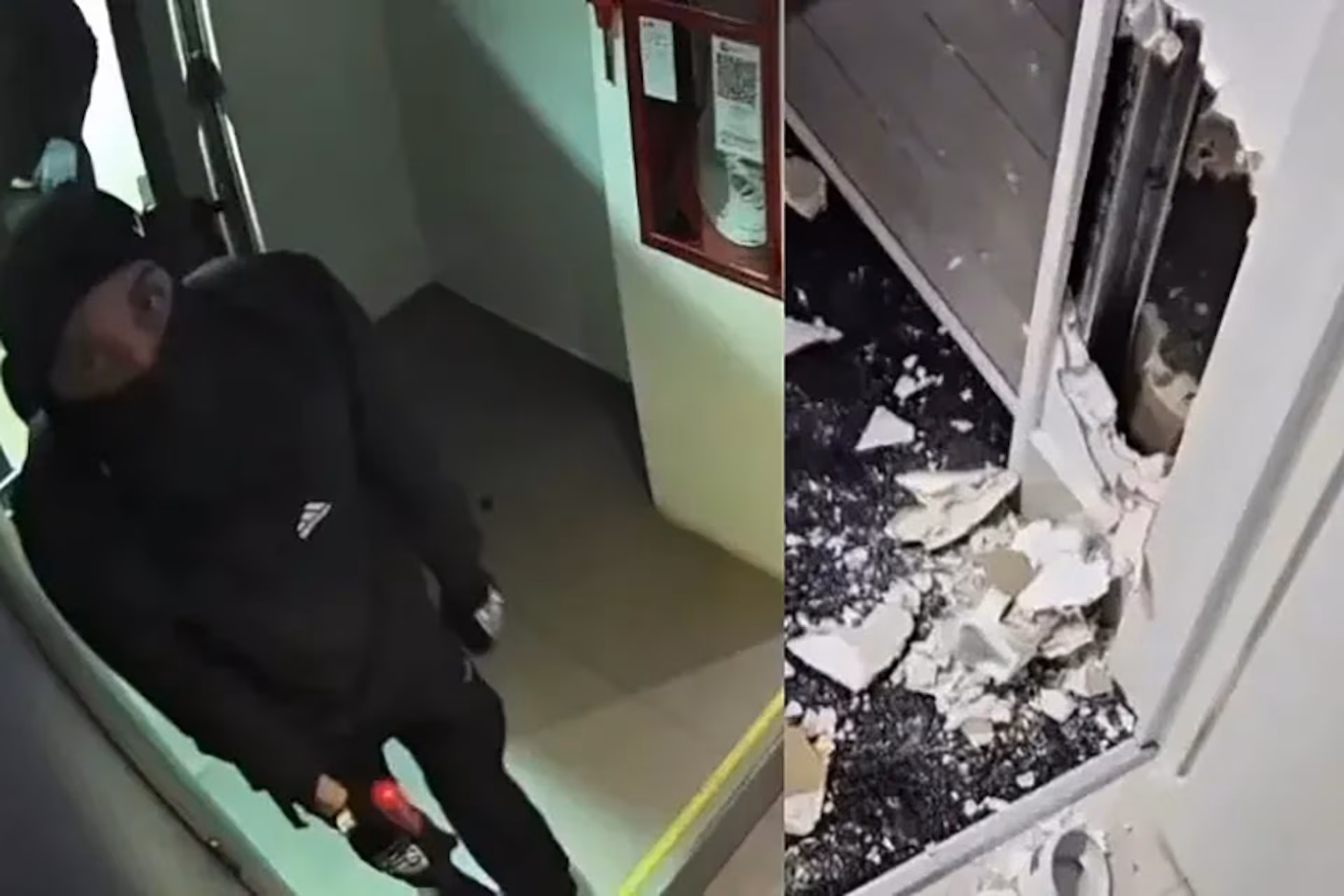 Encapuchados destrozaron el sindicato del Vidrio