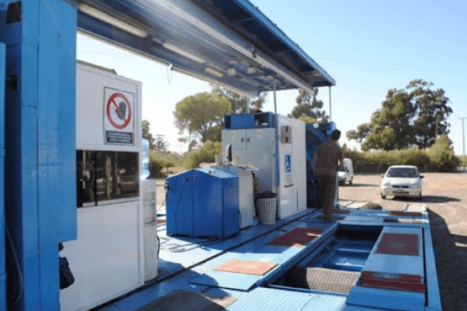 VTV en la planta móvil